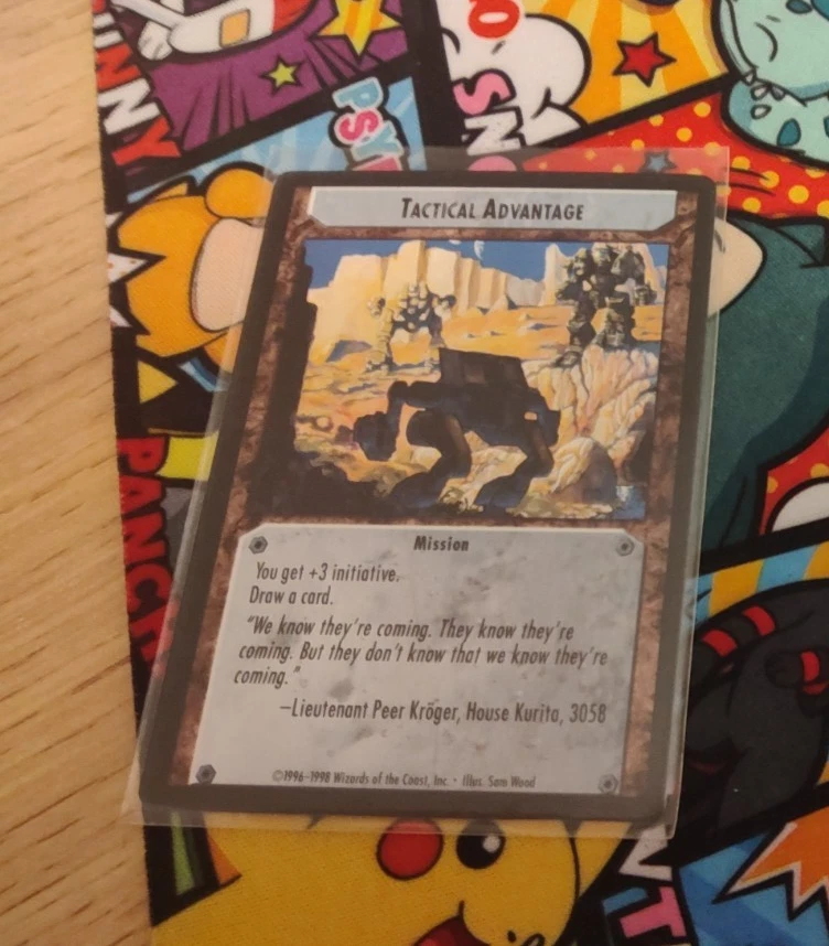 Battletech CCG TCG: Tactical Advantage - Image 1 of 1