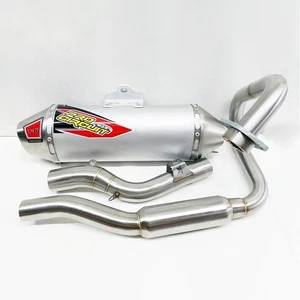 Racing Full System Exhaust Pipe Kit Pro T-6 FOR KAWASAKI KLX230L KLX230R - Picture 1 of 4