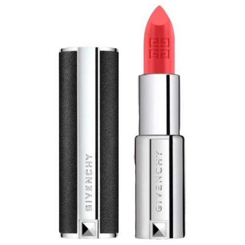 Le Rogue Givenchy Mini Rossetto Rosa Vestizione Caldo Medio Scuro Corallo Nuovo con scatola 1 5g