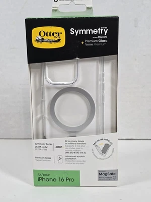 OtterBox for IPhone 16 Pro Symmetry Series Magsafe  Clear Case +  Premium Glass  - Image 1 of 4