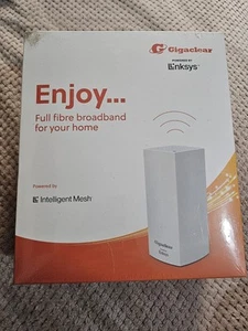Gigaclear Linksys Dual Band Wifi 6 Router - nowy i nieotwarty - Zdjęcie 1 z 3