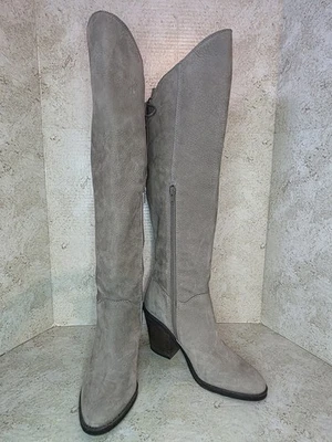 Botas informales Lucky Brand hasta la rodilla de cuero para mujer talla 8,5 M con cremallera lateral Foto 1 de 4