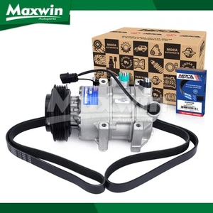 AC Compressor w/ Clutch Belt Fit 14-16 Hyundai Tucson Kia Sportage 2.0L 2.4L - Picture 1 of 12
