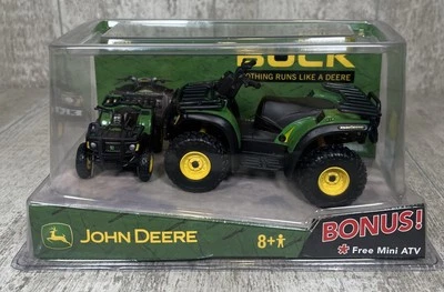 1/18 Ertl John Deere Buck 4-Wheeler Quad DieCast Set - Image 1 of 4