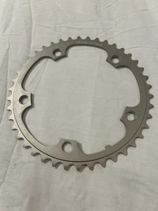 FSA 130mm BCD 42t Chainring Outer Silver Alloy WBO08-42TOF/H Bike Cycling Road - Picture 1 of 5