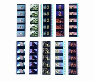 Original 35mm Film Cell Strip Cinema Disney Mixed Trailer Assorted Animation Cel - Imagen 1 de 3