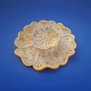 Vintage Keramik Chip und Dip Set 13,5"/6,5" - Bild 1 von 6