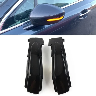 LED Sequential Side Mirror Turn Signal Light For Peugeot 508 For Citroen DS5 C4 - Image 1 of 4