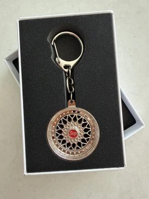 Supreme FW25 BBS RS Llanta Llavero Plata Logo Rueda Llave Clip Nuevo PREVENTA Foto 1 de 4