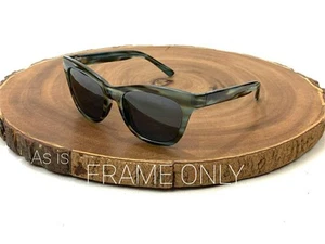 Maui Jim Sunglasses FRAME ONLY MJ 722 63 AS IS sweet Leilani Brown Green Italy - Picture 1 of 11