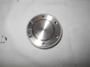 ULVAC UFC-070 6 BOLT NON ROTATABLE ULTRA HIGH VACUUM STAINLESS STEEL FLANGE - Picture 1 of 4