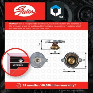 Radiator Cap fits SKODA ESTELLE 105 744 1.0 83 to 90 742.10 Gates Quality New - Picture 1 of 2