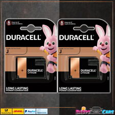 2 Stück Duracell Security Batterie J 7K67 4LR61 6V 2 x 1er Blister 6V Alkaline