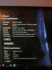 Hp pavilion x360 14" 2 in 1 laptop,i3,8Gb RAM,14" touchscreen,pen,W10 - Picture 1 of 3