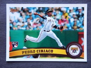 Pedro Ciriaco #238 Topps 2011 Baseball Card (Pittsburgh Pirates) LN