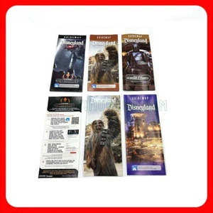 NEU! 6 Set GUIDE MAP 2019-2024 DISNEYLAND STAR WARS GALAXY’S EDGE BROSCHÜREN HOT - Bild 1 von 16
