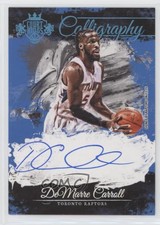 2015-16 Panini Court Kings Calligraphy Sapphire /25 DeMarre Carroll #C-DC Auto