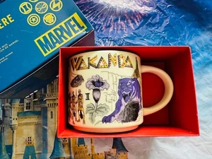 Disney Parks Starbucks Marvel Wakanda Forever Been There Series Mug 14oz - Picture 1 of 1