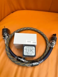 Furutech 1.3 metre (5 Ft.) FP-3TS762 Fi-50 (R) + UK 3 Pin Fi-1363 or E38 (R) Sc - Zdjęcie 1 z 14