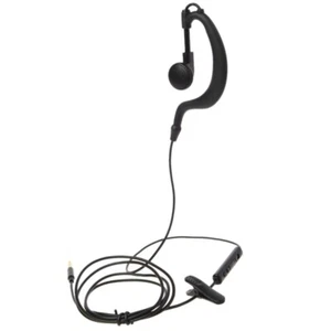 3.5mm Jack Single In-Ear Headset Only Mono Headphone With Mic For phone - Zdjęcie 1 z 8