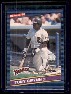 1986 Donruss Tony Gwynn San Diego Padres #112