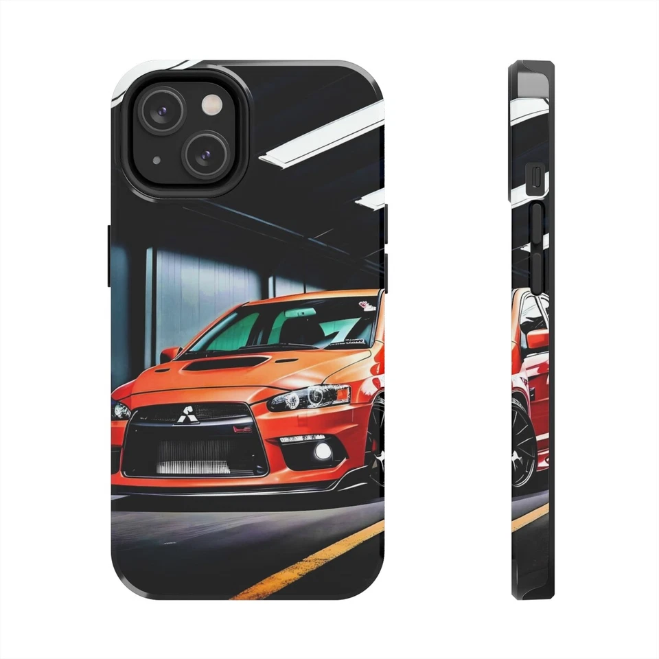 Animated Need For Speed Mitsubishi Evolution Rev2 - Funda iPhone 12 13 14 Modelos Foto 1 de 1