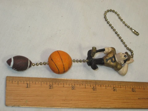 Purdue University Boilermakers light fan pull chain football basketball mascot Cover