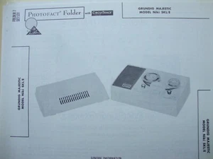 Original Sams Photofact Manual GRUNDIG MAJESTIC NIKI SKL/E (531) - Picture 1 of 1