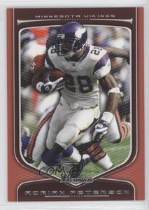 2009 Bowman Draft Picks Red Adrian Peterson #30