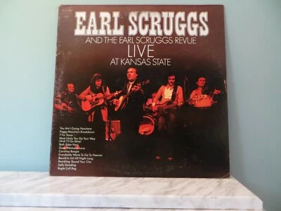 Earl Scruggs Revue - Live at Kansas State - 1972 - Columbia - EX/VG+ виниловая пластинка - Изображение 1 из 4