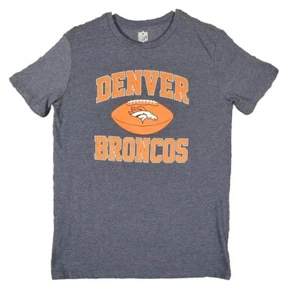 NFL TEAM APPAREL Shirt Kid's XL Denver Broncos New With Tags Blue Short Sleeve - Picture 1 of 7
