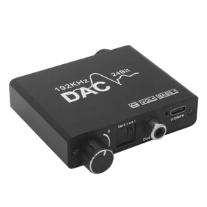 Support Volume Adjustment 192khz Dac Audio Adapter Metal Casing - Zdjęcie 1 z 5