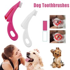 Puppy Pet Cat Rubber Pet Accessories Dog Toothbrushes Teeth Care Cleaning tool