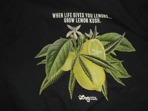 Camisa LRG levantada Research Group When Life Gives You Lemons Grow Lemon Kush Weed - Imagen 1 de 3