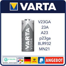 Varta V23GA Batterie A23 MN21 Alkaline 12V Bulk 23A 23GA 8LR932 12V Bulkware