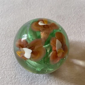 Vintage Langham Paperweight ‘ Floral Colour By Paul Miller . Excellent condition - Picture 1 of 16