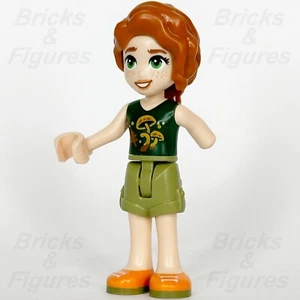 LEGO® Friends Autumn Minifigure Mushroom Top Orange Shoes 41726 41729 frnd576 - Picture 1 of 3