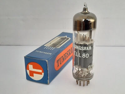 Tubo de audio ELL80 TUNGSRAM - NUEVO - ELL 80 - AÑOS 60 Foto 1 de 4