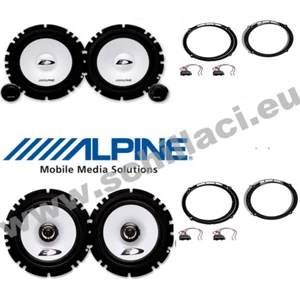 KIT 6 altavoces para coche SEAT IBIZA/LEON Alpine - Imagen 1 de 1