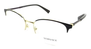 Monturas de gafas Versace VE 1247 1418 52-17-140 berenjena violeta/dorada Italia - Imagen 1 de 3
