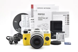 PENTAX Q7 12.4 MP Digital Camera yellow w/5-15mm lens kit [EXC++] Japan E2741 - Picture 1 of 13