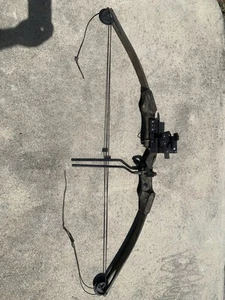 Bear Black Panther Compound Bow Right Hand Hunting Archery Bow fishing Vintage - Picture 1 of 16