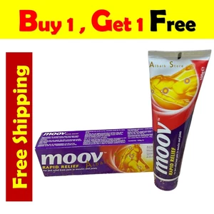 1 X Moov 100g Muscular Pain Relief Cream, Buy 1, Get 1 free, Free shipping - Picture 1 of 19