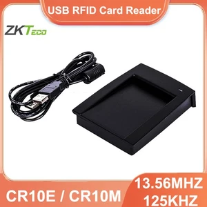 ZKTeco CR10E/CR10M 125KHz USB Access Card Enrollment Reader For Time Attendance - Picture 1 of 10