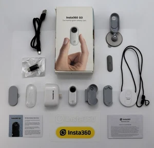 INSTA360 GO CAMCORDER ACTION CAMERA 1080P TIME LAPSE HYPERLAPSE SLOW MOTION - Picture 1 of 4