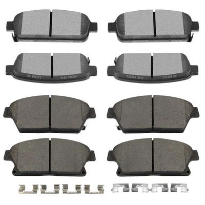 Front Rear Ceramic Brake Pads for 2012-2013 Chevrolet OrLando ALL Canada ONLY - Image 1 of 4
