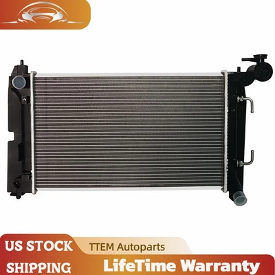 2428 Radiator Fit 2003 2004 2005-2008 Toyota Corolla Matrix Pontiac Vibe L4 1.8L - Изображение 1 из 4