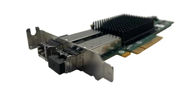 Sun 7053434 Dual Port 8Gb/s PCI Express FC Host Adapter, Emulex LPE12002, LP Bkt - Image 1 of 4