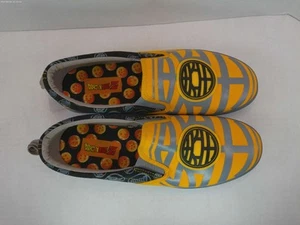DragonBall Z Ground Up Mens Orange Slip On Shoes Size 8 1/2 - Picture 1 of 10