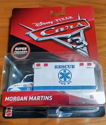 DISNEY CARS 3 MATTEL MORGAN MARTINS SUPER CHASE (New unopened item) - Image 1 of 2